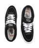The Vans Mens Skate Half Cab Shoes in Black & White
