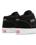 The Vans Mens Skate Half Cab Shoes in Black & White