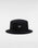 Patch Bucket Hat in Black