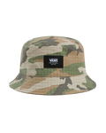A Vans Patch Bucket Hat in Vintage Camo pattern.