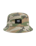 A Vans Patch Bucket Hat in Vintage Camo pattern.