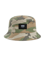 A Vans Patch Bucket Hat in Vintage Camo pattern.