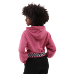 The Vans Womens Boom Boom 66 Hoodie in Rose Wine