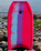 Slab Pro Slick 34" Bodyboard in Magenta & Purple Stripe