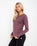 Luxury Long Sleeve T-Shirt in Elderberry Heather