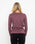 Luxury Long Sleeve T-Shirt in Elderberry Heather