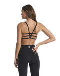 The Vuori Womens Yosemite Bra in Black