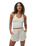 Halo Performance Crop Vest 2.0 in Ecru Heather