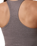 Halo Performance Crop Vest 2.0 in Huckleberry Heather