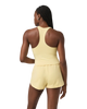 Halo Performance Crop Vest 2.0 in Lemon Snap Heather
