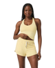 Halo Performance Crop Vest 2.0 in Lemon Snap Heather