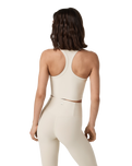 Elevation Racerback Vest in Bone Heather