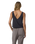 SL Villa Cropped Vest in Black