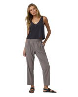 SL Villa Cropped Vest in Black