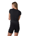 Halo Baby T-Shirt in Solid Black