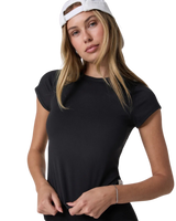 Halo Baby T-Shirt in Solid Black