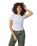 Pose Fitted T-Shirt in White
