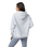 The Vuori Womens Restore Oversized Hoodie in Pale Grey Heather
