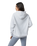 The Vuori Womens Restore Oversized Hoodie in Pale Grey Heather