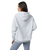 The Vuori Womens Restore Oversized Hoodie in Pale Grey Heather