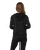 The Vuori Womens Halo Performance Zip Hoodie 2.0 in Black Heather