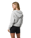 Restore Half Zip Hoodie in Light Heather Grey