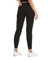 The Vuori Womens Performance Joggers in Black Heather