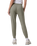 Performance Joggers in Laurel Heather