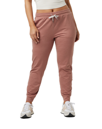 The Vuori Womens Performance Joggers in Tamarind Heather