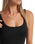 The Vuori Womens Halo Essential Jumpsuit in Black Heather