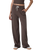 Halo Essential Wide Leg Trousers in Java Heather