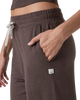 Halo Essential Wide Leg Trousers in Java Heather