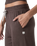 Halo Essential Wide Leg Trousers in Java Heather