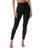 The Vuori Womens Clean Elevation Leggings in Black Heather