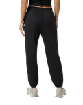 The Vuori Womens Boyfriend Joggers in Black Heather