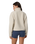 Alpine Zip Fleece Jacket in Bone