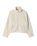 Alpine Zip Fleece Jacket in Bone