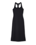 Halo Racerback Dress in Solid Black