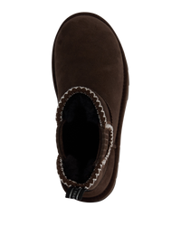 The Emu Womens Higgie Boots in Chocolate