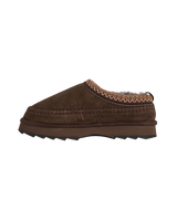 The Emu Womens Sharky Adventure Scuff Slippers in Chocolate