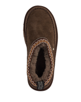 The Emu Womens Sharky Adventure Scuff Slippers in Chocolate