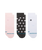 The Stance Womens Hearts Lowrider Socks (3 Pack) in Pink