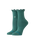 The Stance Womens Ruffle Icon Quarter Crew Socks in Teal