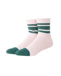 Womens Boyd Quarter Socks in Pink