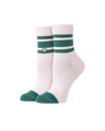 Womens Boyd Quarter Socks in Pink