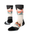 The Stance Womens Tri Wool Crew Socks in Black