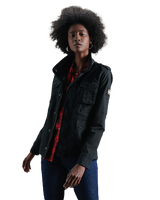 The Superdry Womens Ripstop Rookie Jacket in Black