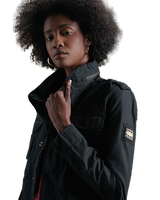 The Superdry Womens Ripstop Rookie Jacket in Black