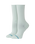 Rolled Solid Crew Socks in Pale Blue