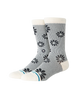 The Stance Womens Floral Stitch Crew Socks in Ivory